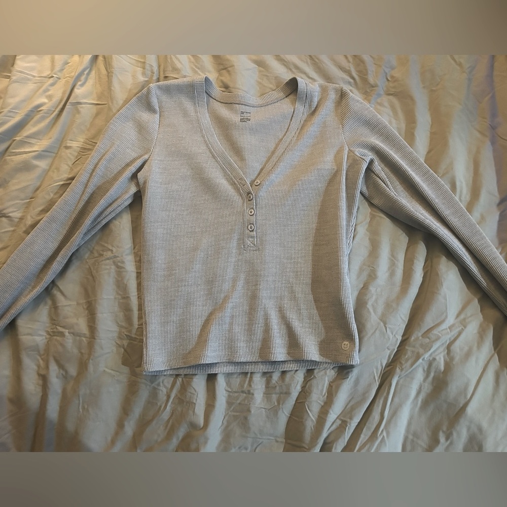 Hollister henley top ❤️